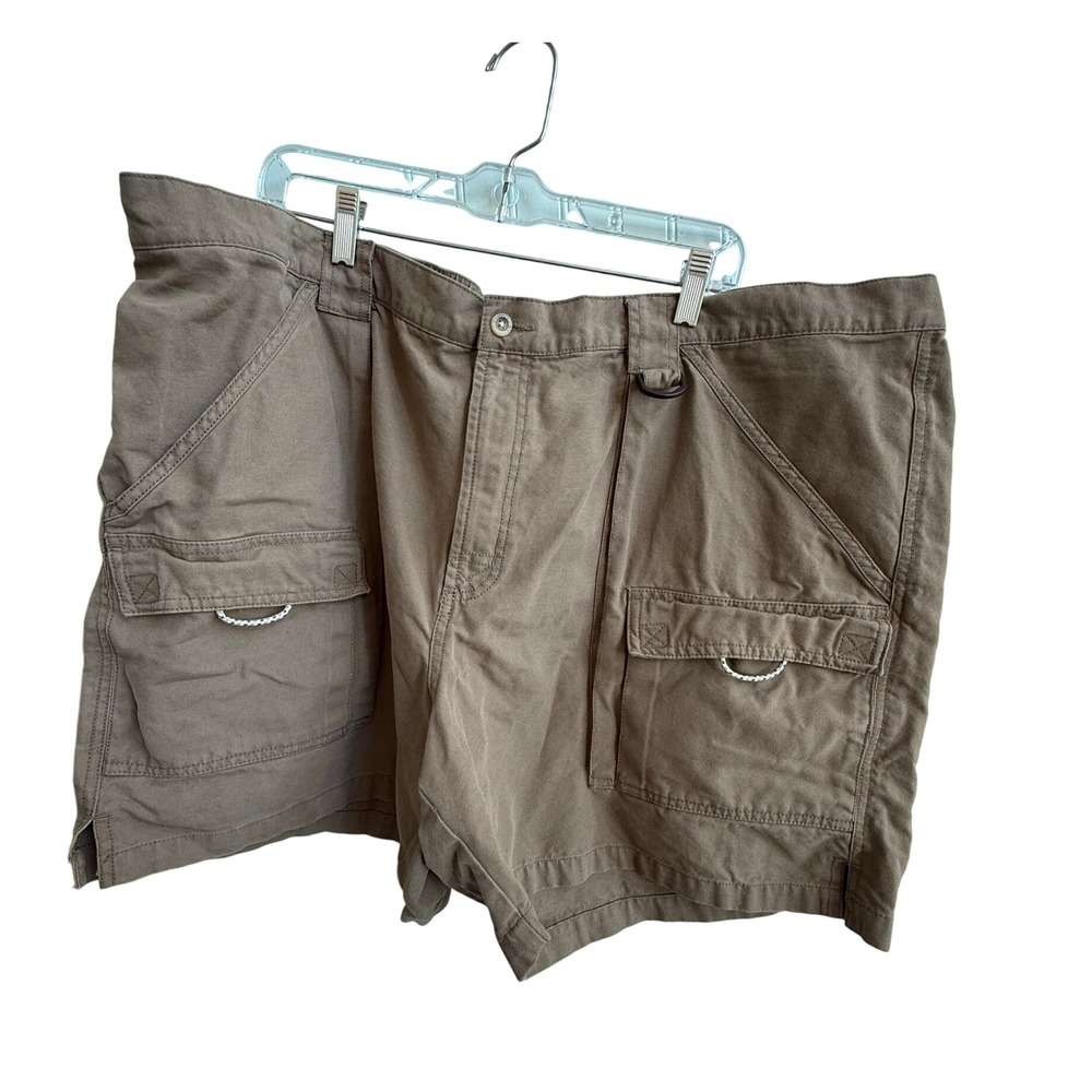 PFG Mens Cargo Fishing Shorts D-Ring Utility Pocket Gorpcore Tactical Angler - Picture 3 of 9